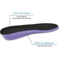 thumbnail image 2 of Insoles for Vans Shoes, Replacement Inserts for Men and Women's Skate Sneakers, Cushioned Inner Soles for Comfort and Foot Pain Relief(Size: US 10.5 Women/9 Men-EU 42), 2 of 7