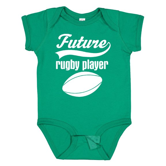 Inktastic Future Rugby Player Boys Baby Bodysuit