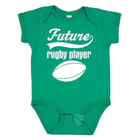 

Inktastic Future Rugby Player Gift Baby Boy Bodysuit