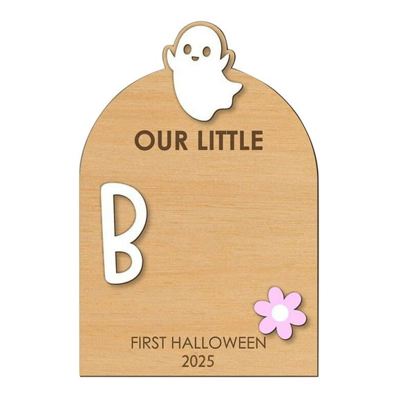 Baby Handprint Kit for First Halloween Keepsake, Complete Craft Set with Ink Pad for Creating Cherished Hand Ornament Memories