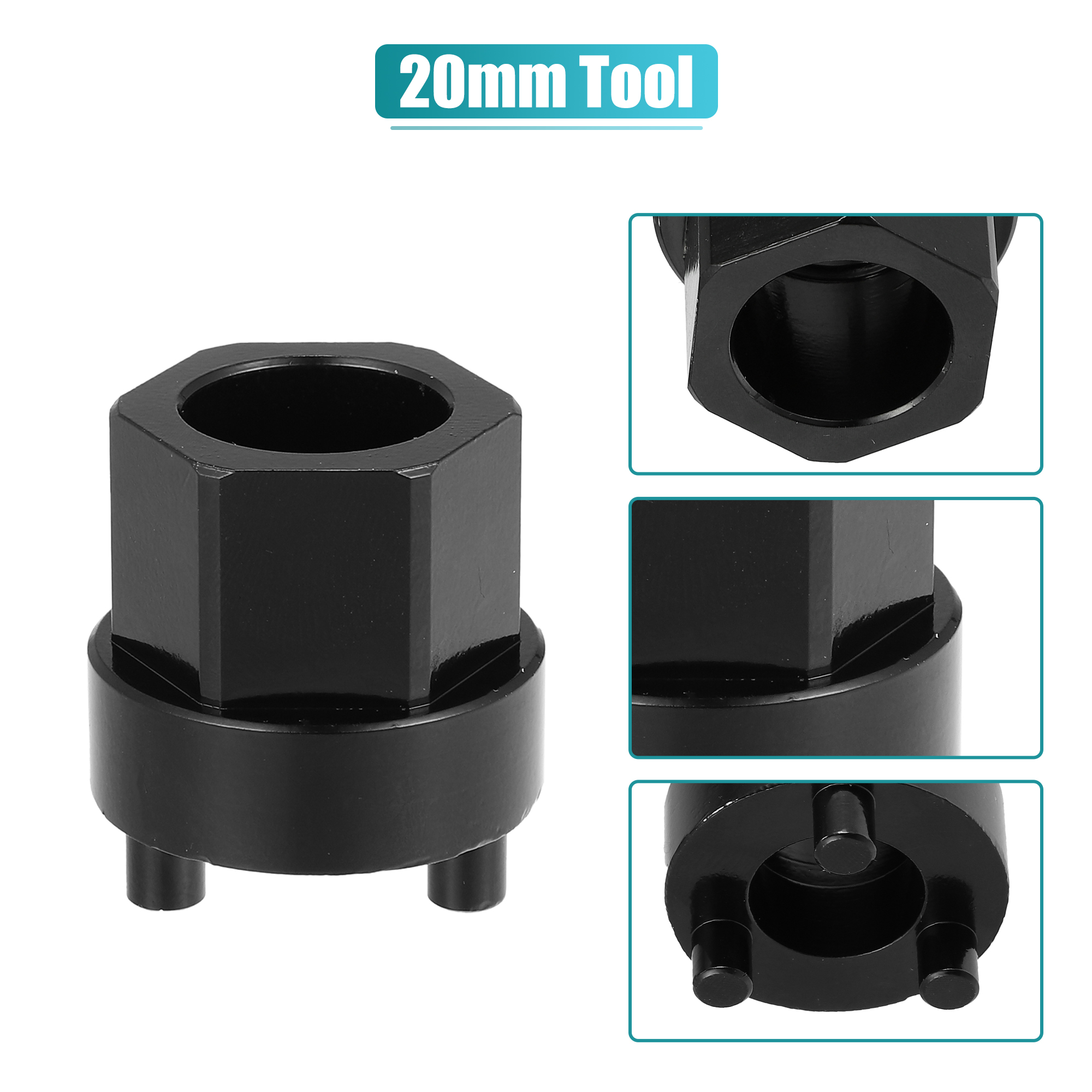 Unique Bargains 20mm A/C Compressor Clutch Hub Remover Tool for Mercedes-Benz C350 CL550