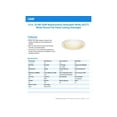 thumbnail image 4 of Feit Electric Edge-Lit 15 In. White Round 6-Way LED Flush Mount Light 74212/6WY, 4 of 13