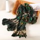 thumbnail image 2 of Chal de pashmina de algodón de marca de lujo para otoño, bufandas cálidas para mujer, diseño estampado, pañuelo de playa, estolas, bufanda 2023, 2 of 4