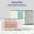 thumbnail image 3 of Avery Glossy White Rectangle Labels, 3-1/4" x 8-3/8", 30 Total, 3 of 8