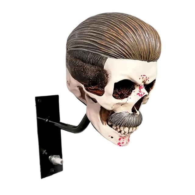 Motorcycle Holder Wall Mount Rack Resin Crafts Multipurpose Storage For Coats Caps And Sports Gear