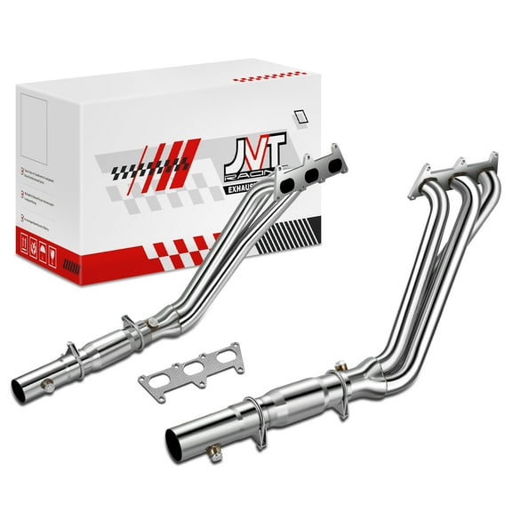 Long Tube Exhaust Manifold Header Kit For 10-11 Chevy Camaro LT LS 1LT 3.6L V6