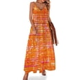 thumbnail image 1 of Nuevo vestido sin mangas con tapiz de mosaico vibrante, vestido de fiesta de lujo para mujer, vestido de noche de estilo coreano, vestido para mujer, 1 of 7