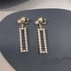 thumbnail image 2 of Pendientes de mujer con hebilla de perlas Pendientes colgantes de mujer Pendientes de perlas de imitación blancas chapadas en oro moda, 2 of 5