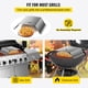 thumbnail image 3 of VEVOR Kit de horno de pizza, horno de pizza de parrilla de acero inoxidable, kit de fabricante de pizza para la mayoría de parrillas de carbón de 22 pulgadas, kit de horno de, 3 of 9