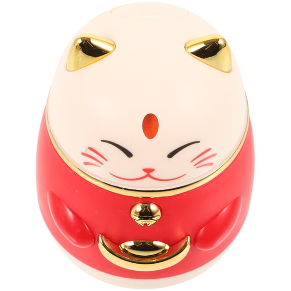 Toothpicks Dispenser Holder Adorable Container Japanese-style Push Type Red Plastic