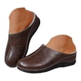 thumbnail image 3 of YLYL Women's Wedge Clogs Arch Support Non Slip Closed Toe Comfortable Casual Summer Mules, 3 of 7