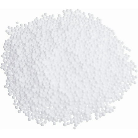 16G Small Foam Beads 4.5-6.5mm Foam Balls Slime White Foams Ball