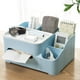 thumbnail image 1 of Xihbxyly Oferta de Iluminación Organizador, Caja de Pañuelos, Caja de Almacenamiento de Pañuelos, Escritorio Multifunción Concompartimentos, Caja para Bolígrafos, Papelería, Control Remoto, Diseño El, 1 of 6