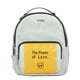 thumbnail image 1 of Mini Backpack The Power Of Love Azul Wilys Mochila Diseño De La Tela Liso, 1 of 3