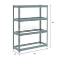 thumbnail image 5 of Global Industrial 790CP1 Extra Heavy Duty Shelving with 4 Shelves, No Deck, 48 x 24 x 60 in., 5 of 5