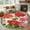 Black, variant on Runner Rug 2 x 6 Ft, Red Pink Geranium Washable Non-Slip Floor Mat for Kitchen Hallway/Entryway, Botanical Floral Sage Gingham Plaid Long Kitchen Runner Area Rugs for Living Room, Low-Profile