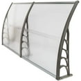 thumbnail image 5 of 200 x 96 Household Application Door & Window Awnings Canopy Silver & Gray Bracket, 5 of 16