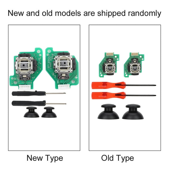 U Mods U Controllerstick Reemplazo De Metal 3D Analogstick Sensor Módulo Potenciómetro Thumb Sticks Set Para U
