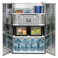 thumbnail image 6 of Seville Classics UltraHD® Heavy Steel Lockable Organizer Locker Storage Cabinet, 48" W x 24" D, White, 6 of 10