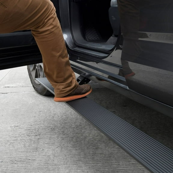 19-23 Ram 1500 Quad Cab 4dr E-BOARD E1 Electric Running Board Kit (No Drill) - Tex. Blk Go Rhino 20430680PC