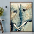 thumbnail image 1 of Cuadros Decorativos Kit de pintura de diamante 5D Elefante Full Square Drill DIY Wall Arts (20x30CM) Ndcxsfigh Nuevos Originales, 1 of 1