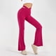 thumbnail image 1 of MKLEKYY Leggings de cintura alta para mujer, calados, acampanados, para yoga y fitness, informales, modernos, para entrenamiento, 1 of 3