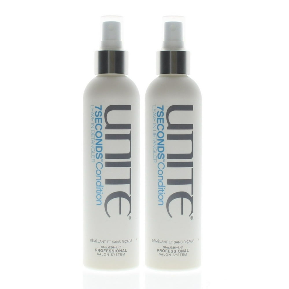 Unite 7 Seconds Detangler Leave In Condition 8oz (2 Pack)