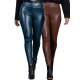 thumbnail image 1 of Set de 2 Leggins Moda Elegante Casual Mujer Mallones Vinipiel, 1 of 5
