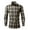 Z1-White-mens fall winter clothes, variant on Xcmzpl Mens Button Down Shirts Regular Fit Long Sleeve Casual Plaid Flannel Shirt Long Sleeve Lapel Collar Cotton Tshirts