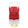 thumbnail image 1 of DIN Rail Terminal Block Distribution Box, 80A Junction Box for House Appliances, with Combination Card Slots, Easy Installation on Rail, Brass Conductor, PA66 Flame Retardant, 1 of 7