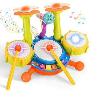 12 Types 18 Pcs Musical Instrument Set Toddler Band Toy for Kids Gifts with  Bag