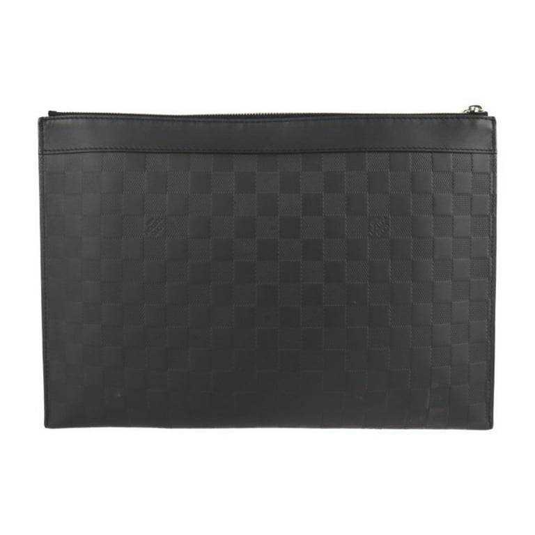 Louis Vuitton Discovery Pochette Second Clutch Bag(Black)