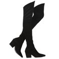 thumbnail image 1 of Shoe'N Tale Woman Suede Thigh High Over The Knee Boots, 1 of 3
