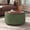 Olive Green, variant on Christopher Knight Home 30" Round Storage Ottoman with Wheels, Removable Wood Lid, Brown