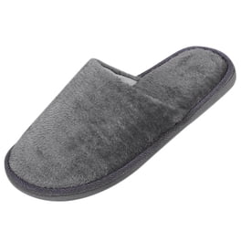 GBS Bill Touch Fastening Slippers For Men – Check Pattern, Textile Upper, Rubber Sole