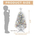 thumbnail image 2 of Árbol de Navidad Sunshine Silver de 90 cm con luces y adornos SUNSHINE DECOR, 2 of 6