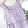 thumbnail image 4 of Plebaso Women's Pajama Tank Tops Built in Bras Sleeveless Soft Shirts Basic Undershirts Sleep Tops for Women, 4 of 5