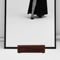 thumbnail image 3 of Greenadscape Mirror Stand Holder For Floor Full Length Mirror Stand Wood Deep Walnut Frame Display Mount 1Set, 3 of 6
