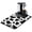White-267, variant on Farmhouse Cow Coffee Bar Mat Super Absorbent Diatom Mud Dish Drying Pad with Leak-Proof and Heat-Resistant Surface Country Style Rustic Animal Print Mat for Kitchen Counter Reusable & Durable Under Ap