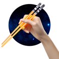 thumbnail image 1 of Par de espadas láser ChopSabers Light Up de color naranja, 1 of 7