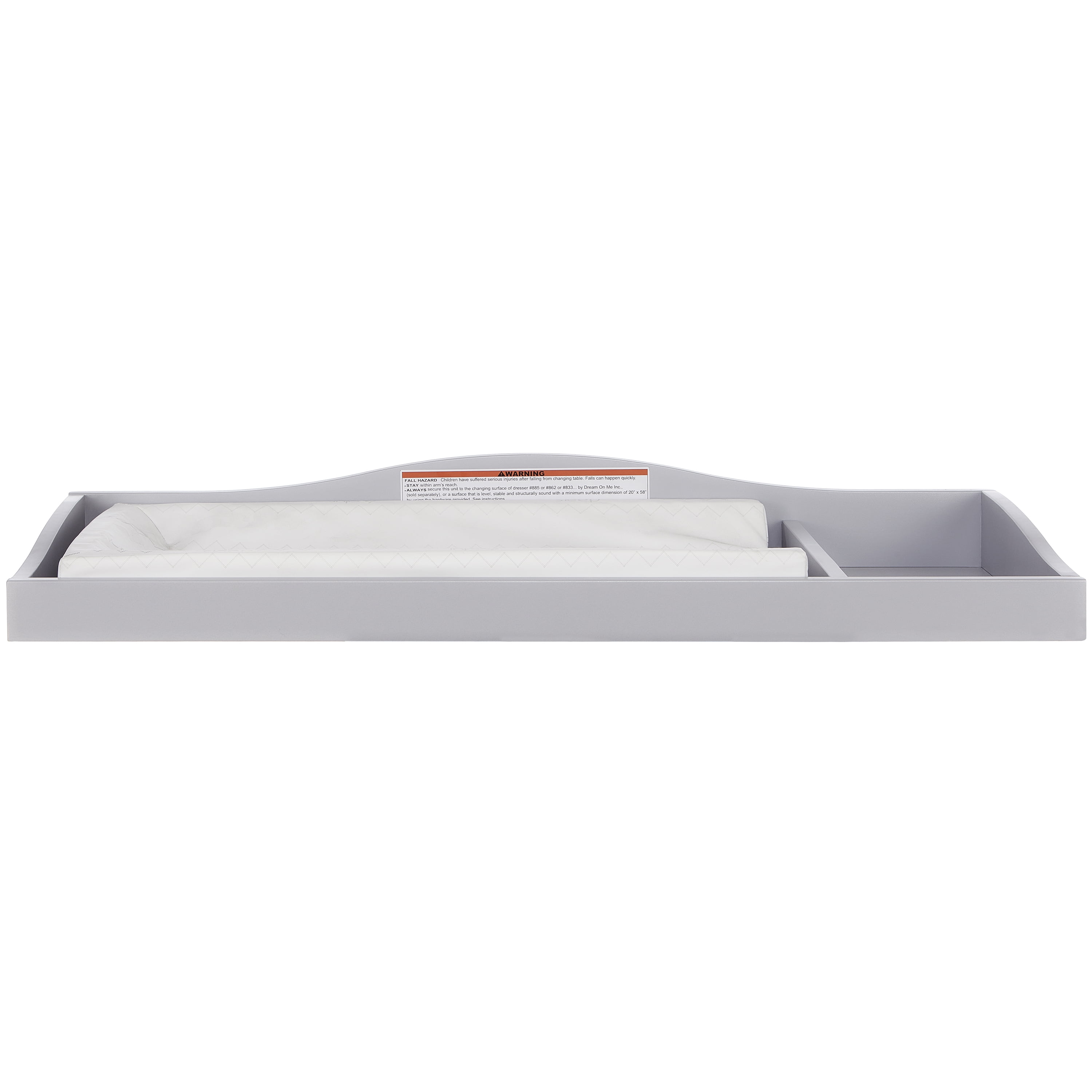 Evolur Changing Tray, Silver Shimmer