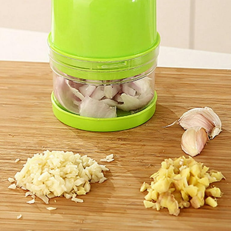 Easy Clean Vegetable Chopper with Container - 4-in-1 - Dishwasher Safe