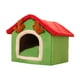 thumbnail image 5 of Cómoda casa para gatos con asta de alce, semicerrada y cálida para gatos y mascotas pequeñas. L, 5 of 9