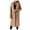 Khaki(Trending), variant on Winter Trench Coats for Women Double Breasted Long Wool Blend Coat Slim Fit Elegant Timeless Pea Coats,3XL,Beige