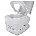 thumbnail image 2 of Yitahome Toilette de Voyage Portable Rv Pot 2.6 Gallons Réservoir Détachable Double Bec Verseur Poignée Pompe de Rinçage pour Camping Bateau Randonnée Voyages, 2 of 4