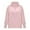 Pink, variant on Women's Oversized High-Neck Knit Sweater - Drop Shoulder Long Sleeve & Buttom Loose Fit Solid Color Comfort Pullover Top & St Patricks Day Sweater,Size:3XL