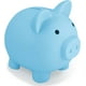 thumbnail image 1 of Bonita alcancía de plástico para niños, regalo de cumpleaños, alcancía para niños, alcancía de cerdo, caja de dinero de plástico, juguete de decoración (azul) JFHHH pequeña, 1 of 5