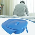 thumbnail image 6 of Wswqop Bedpan for Elderly Females Large Bed Pan with Cover Household Comfortable Smooth, 6 of 9