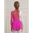 thumbnail image 7 of Alvivi Kids Girls Ballet Dance Gymnastics Leotard Figure Skating Dress 6-16 Rose 10, 7 of 7