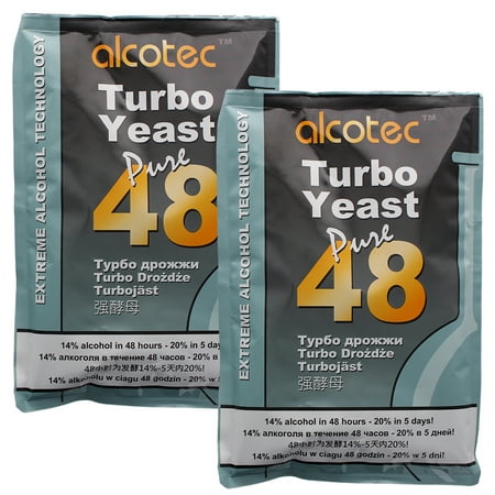 Alcotec 48-hour Turbo Yeast, 135 grams (Pack of (Best Turbo Yeast For Moonshine)